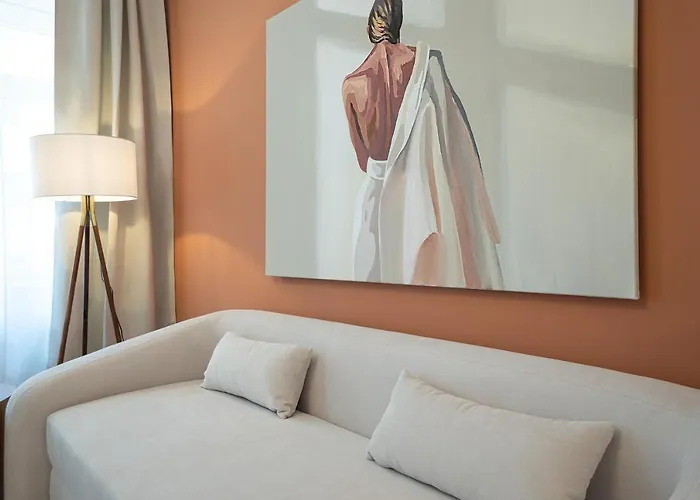 Stylish With A King Bed Apartmán *