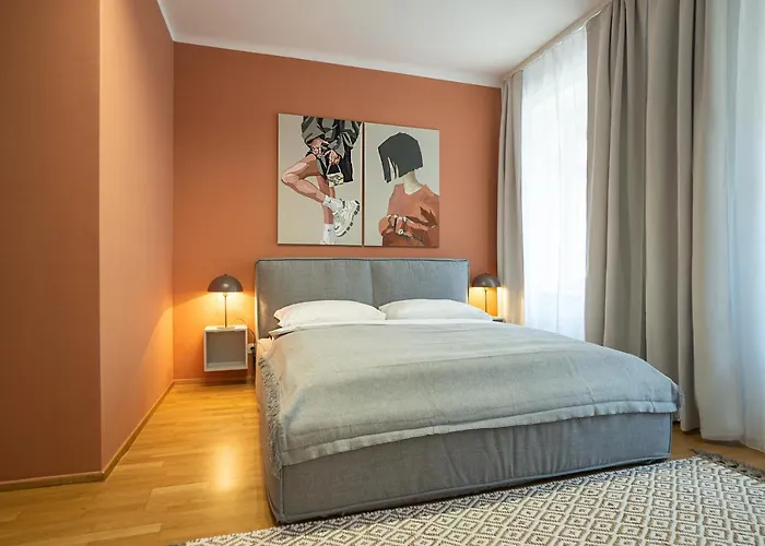 Stylish With A King Bed Apartmán *