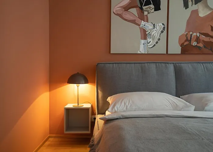 Stylish With A King Bed Apartmán Vídeň